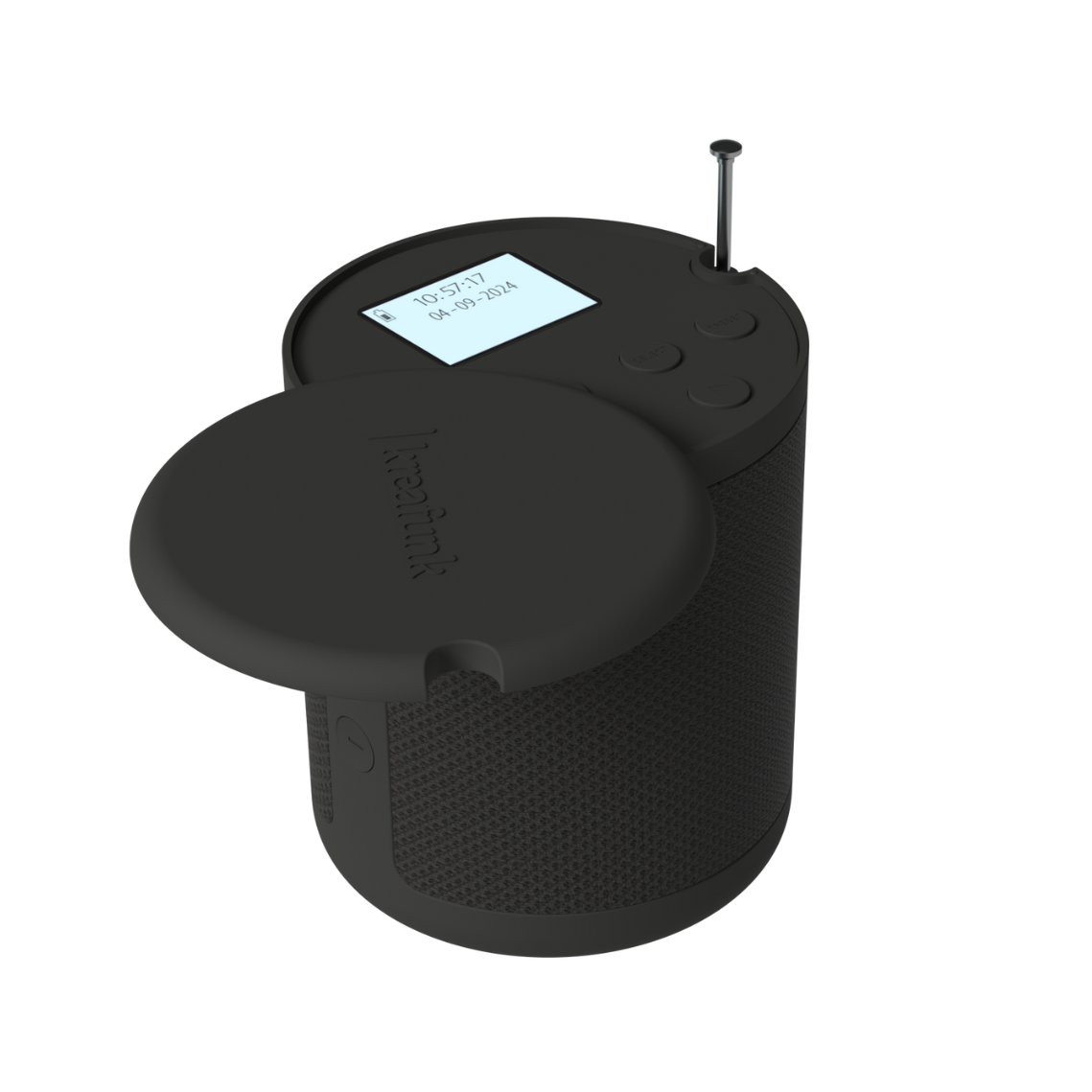 Dabbie DAB/FM radio & bluetooth højttaler - sort